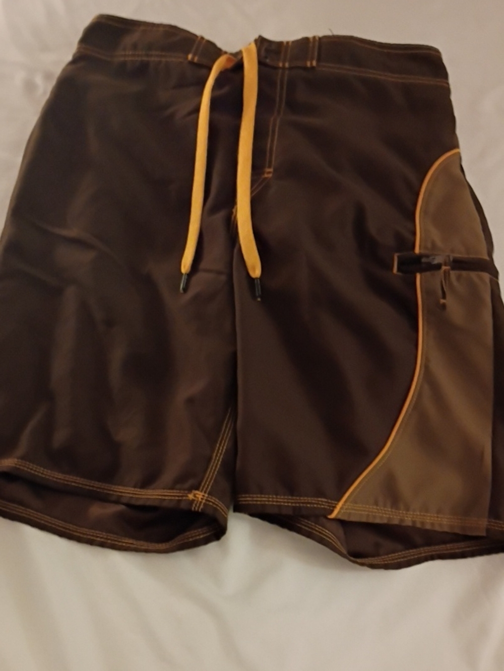 Joe Boxer Brown Swim Trunks